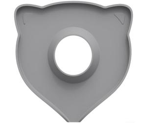 HomeVortex Copertura per rubinetto in silicone a forma di gatto, tappetino di drenaggio dell'acqua antispruzzi, con bordo rialzato, ad asciugatura rapida, per paraspruzzi, per basi rotonde e quadrate
