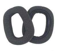 HomeVortex Cuscinetti paraorecchie in morbida spugna per cuffie Logitech Zone Vibe 100, cuscinetti auricolari di ricambio con design traspirante, comode coperture per una lunga durata, colore grigio