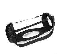 HomeVortex Custodia protettiva per altoparlante JBL Boombox3, custodia protettiva in pelle PU con tracolla regolabile, custodia da viaggio nera, Come da immagine, Black (packed)