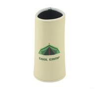 HomeVortex Custodia termica in neoprene per lattine di birra, per lattine da 330 ml, riutilizzabile, mantiene le bevande fredde o calde, portatile, per campeggio, barbecue, feste, festival (color