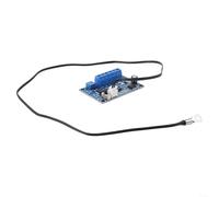 HomeVortex DC 12V-24V per regolatore di velocità della ventola di controllo della temperatura PWM 4A con indicatore LED per armadi esterni e ambienti industriali