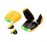 HomeVortex Display auricolari wireless impermeabile | LED per cuffie con display a batteria, auricolari sportivi impermeabili IPX4, auricolari di ricarica USB C per auricolari