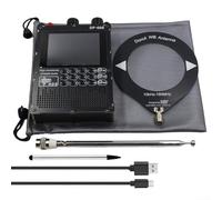 HomeVortex DP-666 TEF6686 Radio a banda completa, con schermo touch screen IPS da 2,8 pollici, batteria da 5000 mAh, FM AM LW SW per ricevitore dsp, display RDS, ricarica di tipo C, per porta antenna