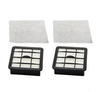 HomeVortex Filtri di ricambio lavabili per elettrodomestici per catturare la polvere fine e mantenere puliti pavimenti igienici per aspirapolvere Hoover 35601678 U51 (2 set)