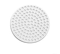 HomeVortex Filtro a rete riutilizzabile per caffè, a doppio strato, in acciaio inox, resistente al calore, per macchine da caffè professionali, 51/53/58 mm, confezione da 3 (58 mm)