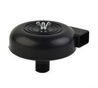 HomeVortex Filtro per silenziatore compressore d'aria, 16 mm/20 mm maschio filettato in plastica, riduttore di rumore per aspirazione, accessorio pneumatico industriale nero per ridurre il suono (20