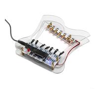 HomeVortex HU-013 Kit tastiera elettronica fai da te - Lettore musicale a 7 scale con indicatori LED e canzoni integrate per gli appassionati di elettronica