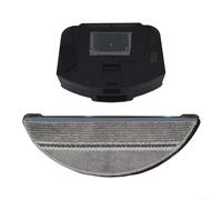 HomeVortex Kit 2 in 1 per serbatoio dell'acqua e supporto per mocio Cecotec per Conga 2290 Ultra Robot Aspirapolvere, plastica di alta qualità e panno in microfibra per una doppia pulizia efficiente