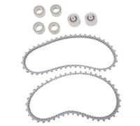 HomeVortex Kit cinghia e ruota guida per pulitori per piscine robot Dolphin M500 M400 per DX4 per DX3 M200, parti di ricambio 9985006-R2 3884997-R6 compatibile con Prowler 820 830 Wave Series