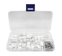HomeVortex Kit di connettori per cavi e cavi da 2,0 mm, 230 pezzi, compatibile con la serie JST PH, include alloggiamento in nylon a 2/3/4/5 pin e terminali in rame stagnato per intestazioni PCB,