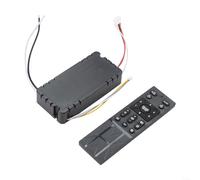 HomeVortex Kit di controllo remoto per ventilatore a soffitto con 6 impostazioni di velocità Regolatore di regolazione della frequenza variabile Driver remoto wireless per sistema di illuminazione