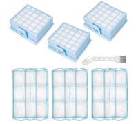 HomeVortex Kit di filtri per aspirapolvere Siemens VS06G VS06B VS06C VSZ3 e Bosch BSG6 BSGL3 BSGL4 con 3 filtri HEPA 3 filtri di protezione motore e pulizia