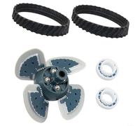 HomeVortex Kit di ricambio per pista motore per pulitore piscina per serie MX6 MX8 - 2 tracce R0526100, motore R0524900, 2 cuscinetti R0527000 Set di parti compatibili per una pulizia efficiente
