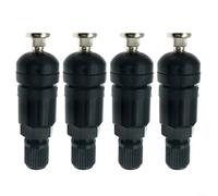 HomeVortex Kit di riparazione per valvole di pressione pneumatici TPMS nero, 4 pezzi, per BMW Serie 5, costruzione in metallo, sostituzione diretta per tutte le posizioni delle ruote