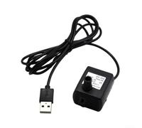 HomeVortex Kit Pompa Sommergibile USB Plastica Leggera Compact | Motore silenzioso, alimentazione USB, per ideale acquari, fontanine gatti, circolazione efficiente