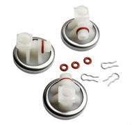HomeVortex Kit regolatore di pressione a membrana 59504 71768 per macchine da caffè NIVONA, corregge gli errori del sistema di riempimento, include guarnizioni per la regolazione