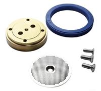 HomeVortex Kit testa infusore in acciaio inox, con schermo doccia e guarnizione in silicone per V1, Carezza, sigillatura resistente al calore per macchine da caffè Tebe, Paros, D90, E90 e Aroma
