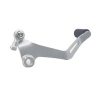 HomeVortex Leva di comando del cambio per moto Kawasaki Z650 NINJA650 Z650RS EX650 ER650 2017-2023 lato sinistro argento acciaio al carbonio