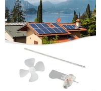 HomeVortex Mini generatore di turbina eolica modello di insegnamento strumento educativo a 360 gradi si illumina con LED direzione automatica del vento di fronte a basso fabbisogno energetico per