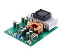 HomeVortex Modulo convertitore step-down 1000W DC-DC, alimentatore regolabile 50A 2.5V-50V, ingresso 25-90V, con ventola di raffreddamento, per utensili elettrici e industriali (012933)