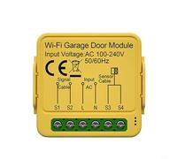 HomeVortex Modulo interruttore porta garage, controller apriporta WiFi con app telecomando e controllo vocale per Alexa per TUYA, avvisi di sicurezza in tempo reale e programma timer, (Wifi)