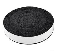 HomeVortex Nastro Finish per Impugnatura Tennis 10m Morbido(Black)