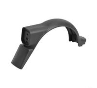 HomeVortex Parafango posteriore per Xiaomi per mi Scooter elettrico 4 Go, ABS per paraspruzzi con porta licenza, antiusura per parafango di ricambio per guida con tempo umido, nero