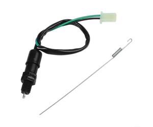 HomeVortex per interruttore Luce Stop Freno Posteriore per cavo 30cm per | Attiva luce stop premendo pedale, molla inclusa, materiale plastico e metallo, per facile montaggio