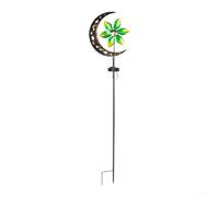 HomeVortex per lampada per solare per giardino per ferro Rotante IP44 (Green)