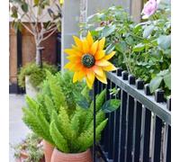 HomeVortex per scultura Girasole da per giardino Antiruggine per scultura | Ferro per robusto verniciato antiruggine, contro per gli elementi, lunga durata all'aperto, struttura solida