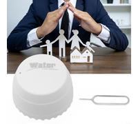 HomeVortex Per Tuya per ZigBee Rilevatore di perdite d'acqua intelligente Sensore di inondazione di sicurezza domestica con notifica mobile Basso consumo energetico per bagno Cucina Tubo Uso interno