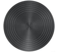 HomeVortex Piastra di diffusione del calore con manico staccabile per piano cottura a gas a induzione - anello adattatore antiscivolo 24 cm (28 cm)