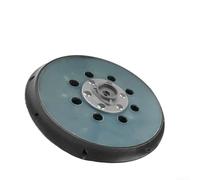 HomeVortex Platorello abrasivo da 150 mm con 17 fori, piastra di raffreddamento ventilata, media morbida per supporto disco a doppia azione per dettagli auto, max 12000 giri/min