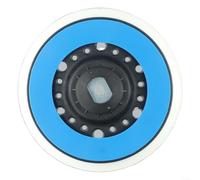 HomeVortex Platorello da 150 mm, con filettatura M8 a 49 fori e disco abrasivo, per levigatrice elettrica, lucidatrice compatibile con FLEX