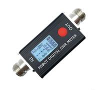 HomeVortex RD106P Digital SWR Power Meter 80-999MHz FMB VHF UHF 120W N-KF Interfaccia Auto Compensazione Frequenza Dot Screen, per Radio Test