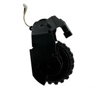 HomeVortex Ruote motrici elettriche di ricambio sinistra e destra per aspirapolvere robot M1 e Trouver M1, pezzi di ricambio in plastica nera a basso rumore per una navigazione fluida sulle superfici