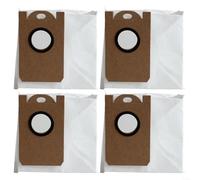 HomeVortex Sacchetti di ricambio per robot aspirapolvere SwitchBot S1 Plus e S1 Plus (W), stazione di svuotamento automatico da 3,5 l, resistente agli strappi e tessuto non tessuto (confezione da 4)