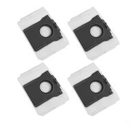 HomeVortex Sacchetti per la polvere in tessuto non tessuto a 4 strati compatibili con ROBOROCK X30/X40/X50 Ultra, per MOVA per P50 Pro/S10 Plus/S20, per DREAME L10s/L30/L40, per TROUVER S10/E30