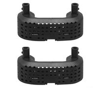 HomeVortex Scatola e modulo deodoranti, per Dreame T60/Max/Member e T70 Ultra Station, argento per purificazione ionica fresca, installazione senza attrezzi (2 pezzi)