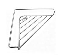 HomeVortex Scolapiatti triangolare in acciaio inox, antiruggine, colore | Scaffale per asciugare utensili frutta e verdura, 304 SUS Kitchen Sink Organizer Rack per risparmiare spazio ad angolo