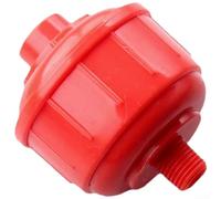 HomeVortex Separatore di umidità con filettatura da 58 mm, per compressore d'aria, trappola d'acqua in plastica, compatto da 8 x 7 x 7 cm, per una finitura liscia
