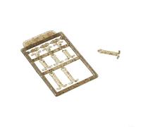 HomeVortex Set di 24 esche da pesca a mosca, legate a mano, secche e bagnate, per trote, coregoni e piccole specie, dimensioni assortite da 4 mm-27 mm, kit di attrezzatura leggera, per fiume lago