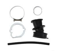 HomeVortex Set di morsetti collettore 11251412200, per motosega 034 036 MS340 MS360, kit connettore carburatore, con tubo e manicotto, in plastica