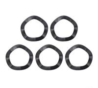 HomeVortex Set di rondelle ondulate in acciaio per guarnitura da 24 mm/30 mm, adattatore per manicotto di riduzione dell'asse per mountain bike mandrino del movimento centrale (confezione da 5) (24 mm