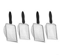 HomeVortex Setaccio per terreno da giardinaggio con manico, setacci a rete da giardino, setacci per rocce, setaccio per sporco, pala, kit da giardino per piantare verdure e preparazione del terreno