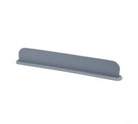 HomeVortex Silicone per paraspruzzi, blocco con ventosa per lavello, barriera oleosa per piani di lavoro della cucina, 52 x 8,5 x 5 cm, trasparente (A)