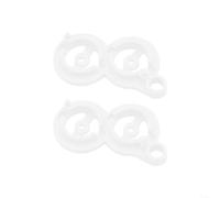 HomeVortex Staffa a pulsante per Game Boy X Y, per foro di posizionamento PLA, accessorio di modifica su misura per console portatile, controllo di gioco migliorato, 2 (bianco)