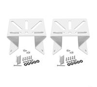 HomeVortex Staffa di montaggio angolare per Eufy Security per SoloCam S340/E30/E42, staffa di montaggio a parete esterna in metallo per luci da parete a LED e pannelli solari, accessori di montaggio