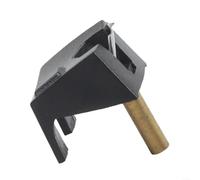 HomeVortex Stilo di ricambio per cartucce Phono 505 500 Mk1 MkII per cartucce Phono V3, compatibile con aghi per giradischi D5100E 500AL 5107AL e punta in plastica bianca (nero)