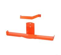 HomeVortex Supporto da parete per spruzzatore a zaino resistente, con porta tubo e doppi ganci, supporto in metallo per soffiatore e attrezzi da giardino, staffa organizer salvaspazio per garage o